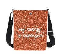 Country Music Fans Crossbody Bag My Energy Is Expensive Gifts Self Love Gifts Female Empowerment Shoulder Bag (My Energy CB1)