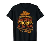 Country Music Just Three Chords & The Truth T-Shirt