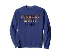 Country Music Lover Rustic Western Vibes Sweatshirt