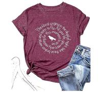 Country Music Shirt Women Blackbird Singing in The Dead of Night Tee Funny Beatles Shirt Vintage Short Sleeve Tops 2025 New Blouses for Women UK Tops for Women UK