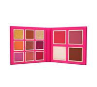 Country Obsession Eyeshadow Palette - Rome, 21.5g | 9 Highly Pigmented Eyeshadows with 2 Blushers, 1 Highlighter & 1 Bronzer | Matte & Shimmery Finish for Complete Eye & Face Makeup