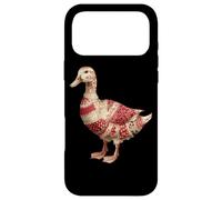 Country Patchwork Duck Retro Floral Quilting Aesthetic Case for iPhone 17 Pro Max