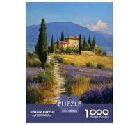 Country Roads Jigsaw 1000 Pieces For Adults And Kids Challenge Toy Oil Painting Style Impossible Puzzle Educational Game Gifts 38x26cm/1000pcs