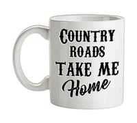 Country Roads, Take Me Home - 10oz - Ceramic Mug for Coffee/Tea