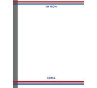 Country series Notebook - Korea: South Korea concept notebook. South Korea. Korea