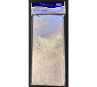Country Silver Crepe Paper