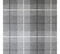 Country Tartan Textured Wallpaper Arthouse Charcoal One Size