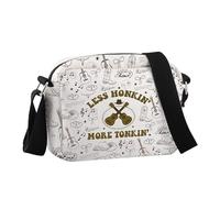 Country tern Gift Less HonkinWes' More Tonkin' Crossbody Bag Rodeo Cowgirl Gift, Less Honkin Hcb