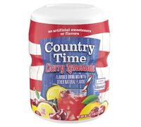 Country Time Cherry Lemonade flavored with other natural flavor Drink Mix, 18.3 oz Canister