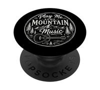 Country Western Play Me Some Mountain Music PopSockets Adhesive PopGrip