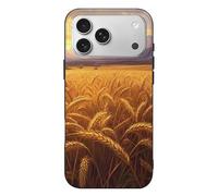 Country Wheat Golden Sunset Cute Phone Case Compatible for iPhone 17/Air/Pro/Pro Max Slim Fit Shockproof TPU Phone Cover