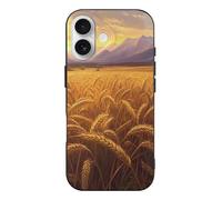 Country Wheat Golden Sunset Cute Phone Case Compatible for iPhone 17/Air/Pro/Pro Max Slim Fit Shockproof TPU Phone Cover