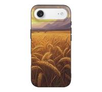 Country Wheat Golden Sunset Cute Phone Case Compatible for iPhone 17/Air/Pro/Pro Max Slim Fit Shockproof TPU Phone Cover