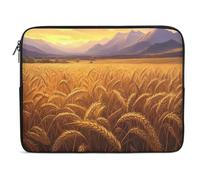 Country Wheat Golden Sunset Laptop Case Sleeve Bag 12inch Durable Shockproof Protective Computer Carrying Cover Briefcase