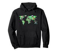 Countryballs world map Pullover Hoodie