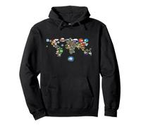 Countryballs World Pullover Hoodie