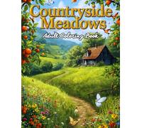 Countryside Meadows Adult Coloring Book: 38 Beautiful Pages with Wildflowers, Rolling Hills and Rustic Barns - Perfect for Creative Minds who Love ... ... Nature Escapes Collection by Clara Winslow)
