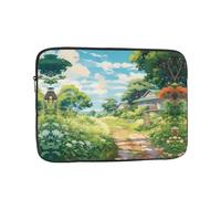 Countryside Path Laptop Sleeve Case 17 Inch Suitable for Notebook Computer Tablet Traveling Carrying Simple Case