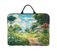 Countryside Path Pattern Laptop Sleeve Case 14 in Suitable for Notebook Computer Tablet Traveling Carrying Simple Case
