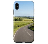 Countryside Road Rolling Fields Rural Landscape Scene Case for iPhone XS Max