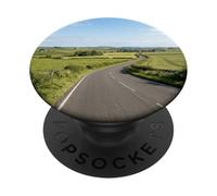 Countryside Road Rolling Fields Rural Landscape Scene PopSockets Adhesive PopGrip