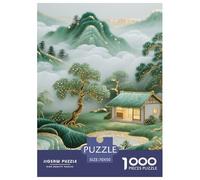 Countryside Views 1000 Piece Jigsaw Jigsaw Impossible Hard Difficult Challenge for Kids Creative Game 70x50cm/1000pcs