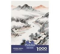 Countryside Views 1000 Piece Jigsaw Jigsaw Impossible Hard Difficult Challenge for Kids Creative Game 70x50cm/1000pcs