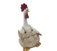 Countrysides Themed Rooster and Hen Ornament, Kitchen, C