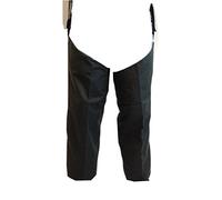 Countrywear Mens Chaps Leggins British Made Wax Waxed Studded Nylon Lined Belt Loops Wax Studded Leggings Oiled High Quality Hard Wearing Outdoor Farming Shooting Hunting Fishing Beating Walking, Green, One size