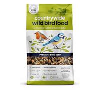 Countrywide Premium High Energy Wild Bird Seed 20kg - All Year Round Food Mix For Small Garden Birds - 100% Natural - Includes Sunflower Seeds, Peanuts, Nyger Seed - Dust Free