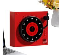 Counts Kitchen Minutes for Cooking | Magnetic Battery Free Turntable Shape,Mechanical Timer - for Kids Older Students Moms Chefs Kitchen Cooking Baking Study Office Game Meeting