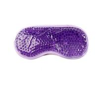 County Aqua Peas Cooling Gel Eye Mask - Cool/Warm Therapy - Perfect For Insomnia, Puffy Eyes & Dark Circles (Purple)