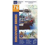 County Carlow, Kilkenny, Waterford & Wexford Map | Ordnance Survey Ireland | Tramore & New Ross | OSI Discovery Series 76 | Ireland | Walks | Hiking | Maps | Adventure (Irish Discovery Series)