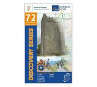 County Cork, Kerry and Limerick Map | Ordnance Survey Ireland | OSI Discovery Series 72 | Ireland | Walks | Hiking | Maps | Adventure (Irish Discovery Series)