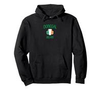 COUNTY DONEGAL IRELAND Pullover Hoodie, Adult Unisex, Black, XX-Large