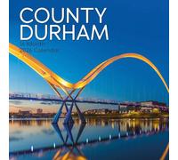 County Durham 2026 Square Wall Calendar, 16-Month, Scenic Britain North East England Calendar