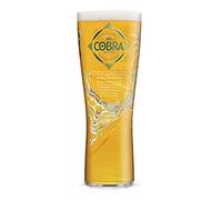 County Engraving Personalised 1 Pint Cobra World Beer or Lager Glass with Gift Box, Engraved - Enter Your Own Custom Text