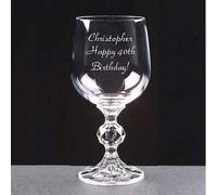 County Engraving Personalised 2oz Crystal Port Or Sherry Glass Engraved in Gift Box - Enter Your Own Custom Text