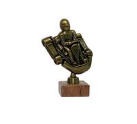 County Engraving Personalised Antique Gold Metal Go-Kart Motor Sport Trophy Racing Award Engraved - Enter Your Own Custom Text (SMALL)