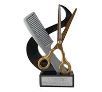 County Engraving Personalised Barbers Hairdressing Trophy Award Engraved With Any Text
