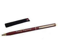 County Engraving Personalised Contessa Slim Biro Executive Pen Engraved