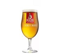 County Engraving Personalised Engraved Glass Made from A Madri Excepcional Chalice 1 Pint Glass - Enter Your Own Custom Text (Half Pint)