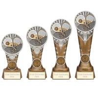 County Engraving Personalised Ikon Padel Trophy Award In 4 Sizes Engraved - Enter Your Own Custom Text (Medium)