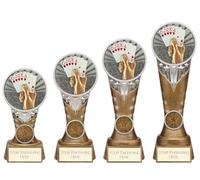 County Engraving Personalised Ikon Royal Flush Poker Trophy Award In 4 Sizes Engraved - Enter Your Own Custom Text (Large)