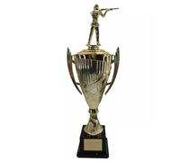 County Engraving Personalised Large Rifle Shooting Gold Presentation Cup Award Trophy Engraved- Enter Your Own Custom Text