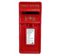 County Engraving Personalised Mail Post Box Door Insert Sign Collection Time plate Engraved Wth Your Text (17.5cm x 9cm)
