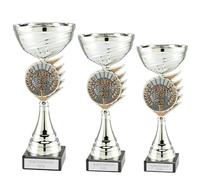 County Engraving Personalised Silver Golf Cup Trophy Award In 3 Sizes Engraved - Enter Your Own Custom Text (Nearest The Pin, Medium)