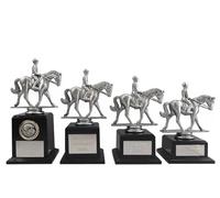County Engraving Personalised Silver Horse Riding Trophy Award In 4 Sizes Any Text Engraved - Enter Your Own Custom Text