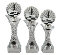 County Engraving Personalised Silver Shard Chess Trophy Award 3 Sizes Engraved With Any Text - Enter Your Own Custom Text (Small)