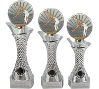 County Engraving Personalised Silver Shard Female Gymnastics Trophy Award 3 Sizes Engraved With Any Text - Enter Your Own Custom Text (Medium)